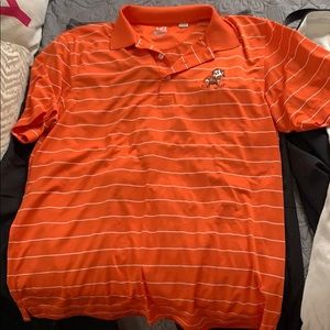 Cleveland Browns golf polo